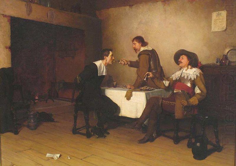 Edmund Blair Leighton Prisoner oil painting picture